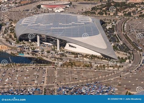 aerial view of sofi stadium|view my seat sofi stadium.